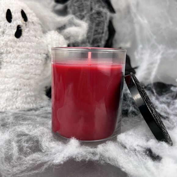 Halloween 2025 Bath & Body Works Vampire Blood Single Wick Candle Embossed Lid - Picture 4 of 9
